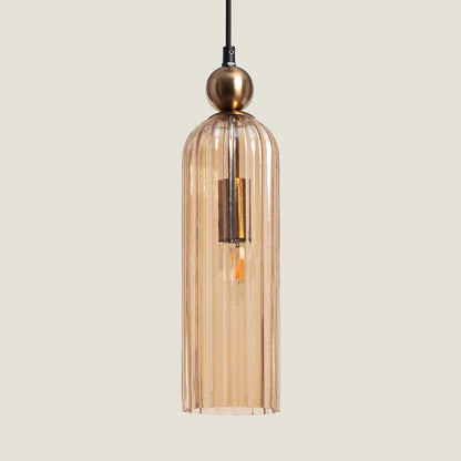 Hanglamp Turvano in amber