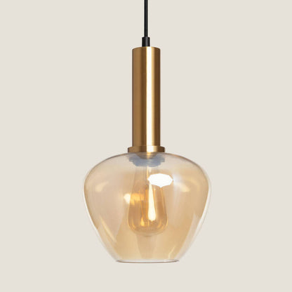 Hanglamp Mendaro in amber