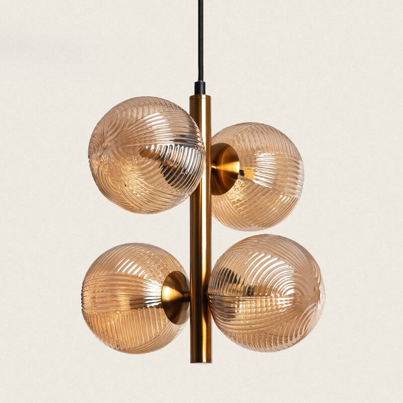 Hanglamp Ruscano in amber