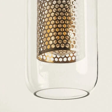 Hanglamp Talvivo in goud, detail 5
