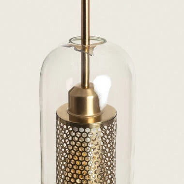 Hanglamp Talvivo in goud, detail 4