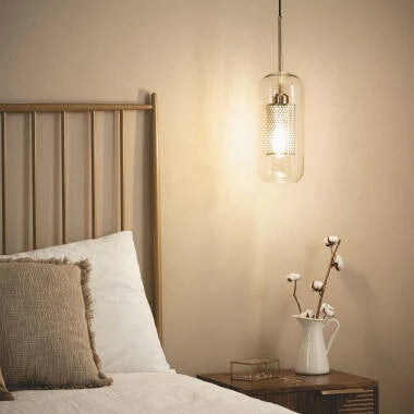 Hanglamp Talvivo in goud, detail 1
