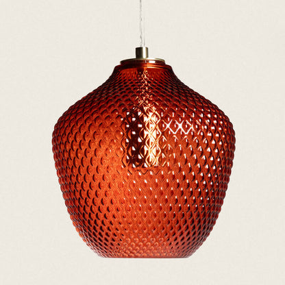 Hanglamp Elzaro in rood