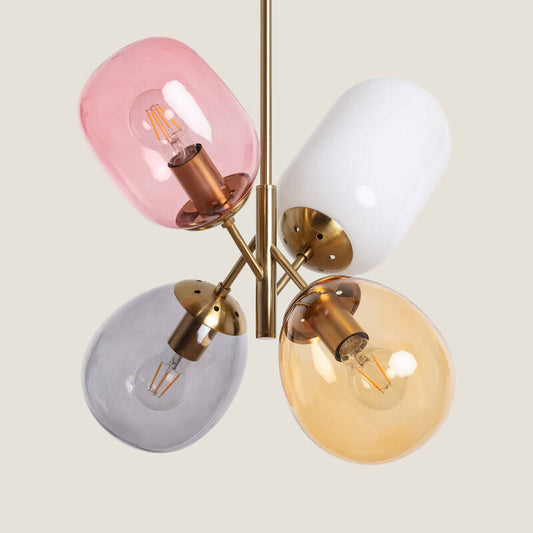 Hanglamp Jalbivo meerkleurig