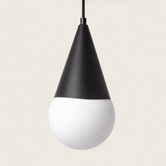 BRINDAVO hanglamp, mat zwart