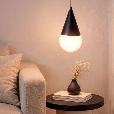 BRINDAVO hanglamp, mat zwart