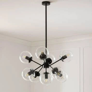 TIRBANO hanglamp in zwart, afbeelding 2