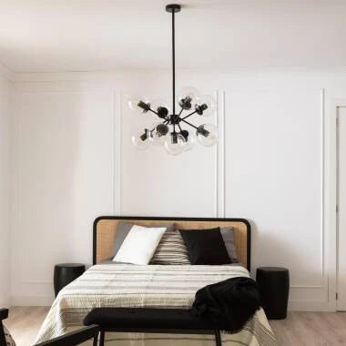 TIRBANO hanglamp in zwart, afbeelding 4