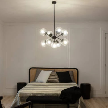 TIRBANO hanglamp in zwart, afbeelding 3