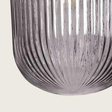 Hanglamp Yevrano in goud, ophanging en plafondkap
