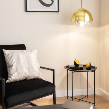 Hanglamp Bolmaro in goud, detail 2
