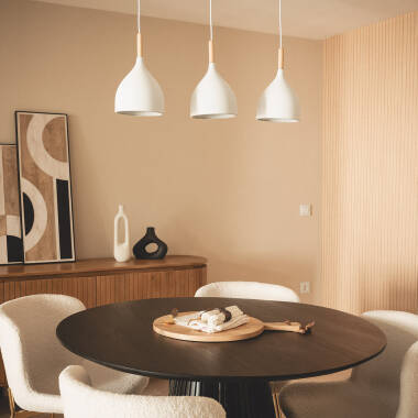 DUSKAVO hanglamp in wit, afbeelding 3