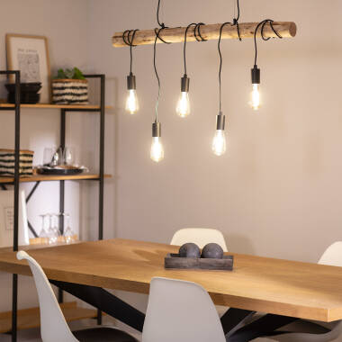 OLVARO hanglamp in zwart