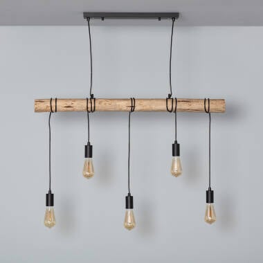OLVARO hanglamp in zwart