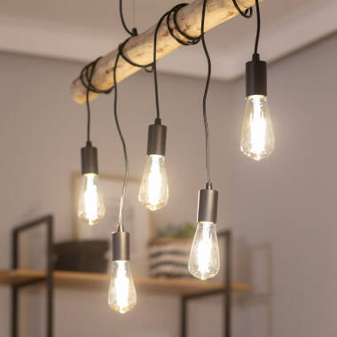 OLVARO hanglamp in zwart