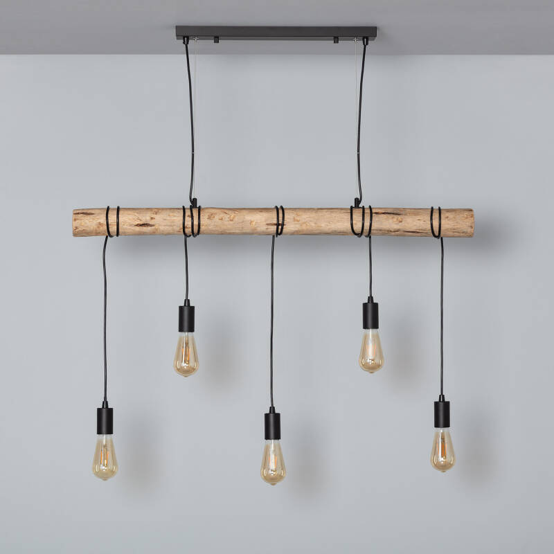 OLVARO hanglamp in zwart