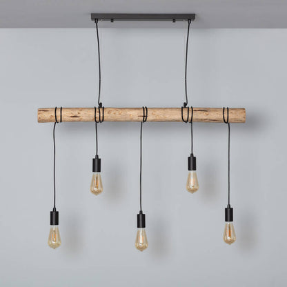 OLVARO hanglamp in zwart