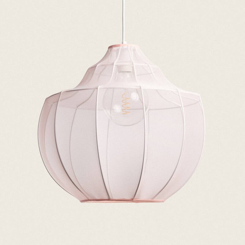 GIRNAVO hanglamp, pastel roze
