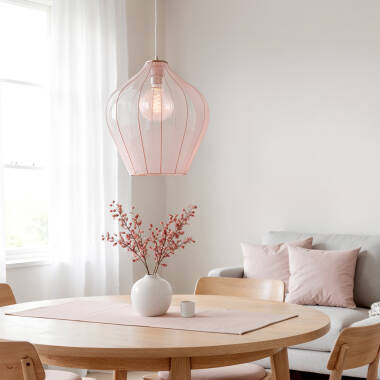HULCANO hanglamp, pastel roze