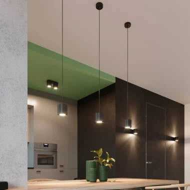 MILDARO hanglamp in zwart