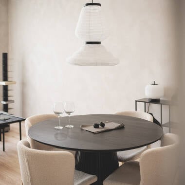 HUNVARO hanglamp boven een eettafel