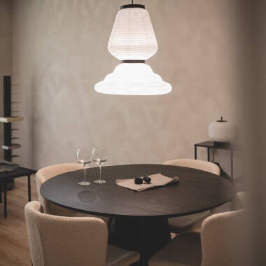 HUNVARO hanglamp in een woonkamer