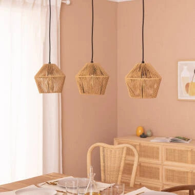 HARNIVO hanglamp in natuurlijk, afbeelding 6