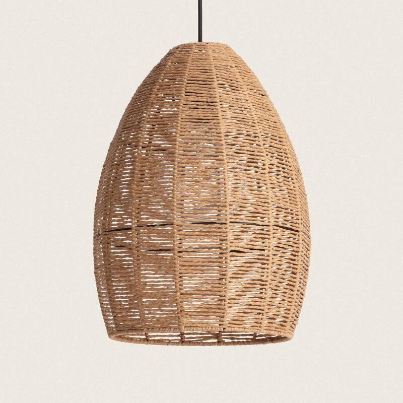 KLEMBARO hanglamp in bruin