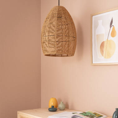 KLEMBARO hanglamp in bruin, afbeelding 4