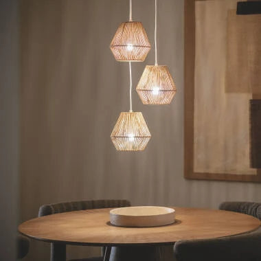 HIVARO hanglamp in bruin, afbeelding 2