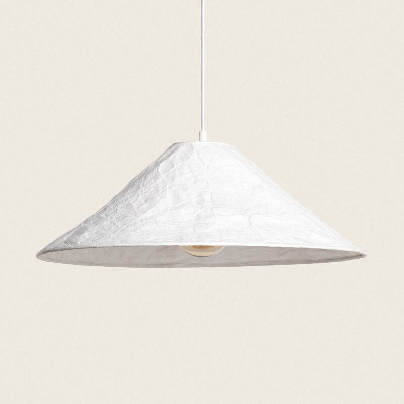 GLOSTARO hanglamp van wit tyvekpapier