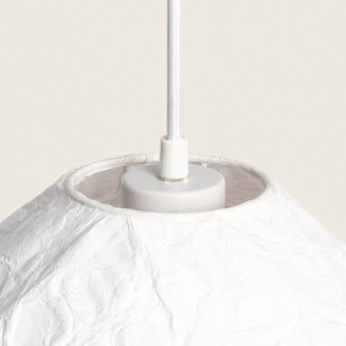 GLOSTARO hanglamp met brandende lichtbron