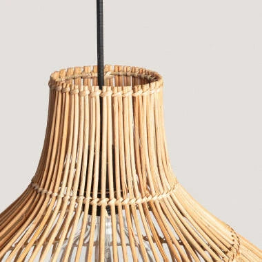 TARNAVO hanglamp, natuurlijk/zwart
