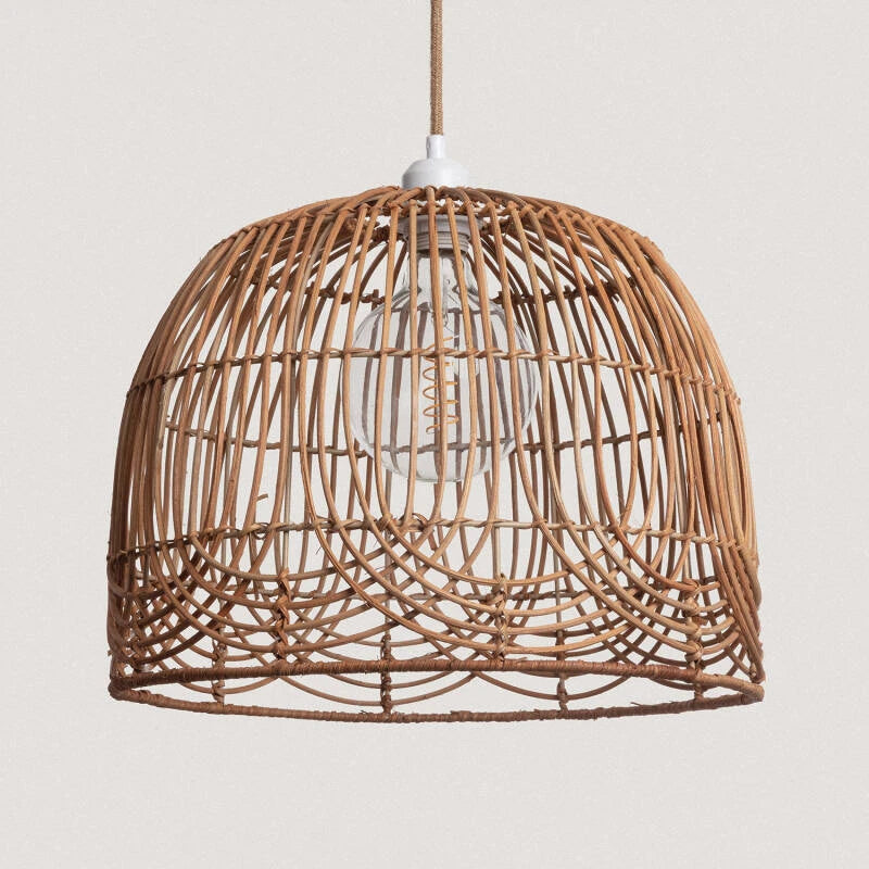 YARCANO hanglamp, natuurlijk textiel