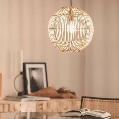 QUESARO hanglamp in natuurlijk, afbeelding 2