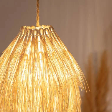KURBANO hanglamp in natuurlijk