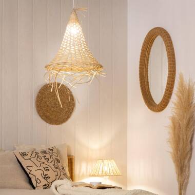 PANDARO hanglamp in natuurlijk, afbeelding 2