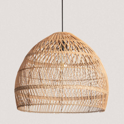 ZERBIVO hanglamp in zwart textiel