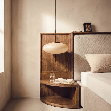 RAMBANO hanglamp in beige, afbeelding 3