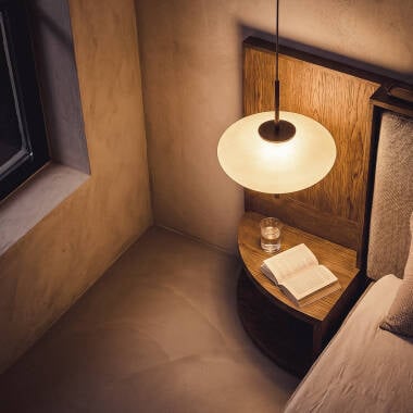 RAMBANO hanglamp in beige, afbeelding 4