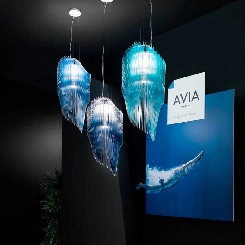 ULMARO hanglamp in turquoise, afbeelding 2