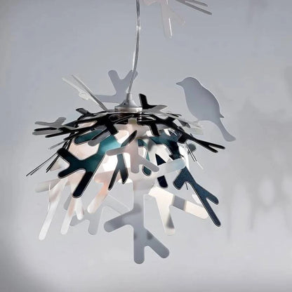 NIRVARO hanglamp in blauw