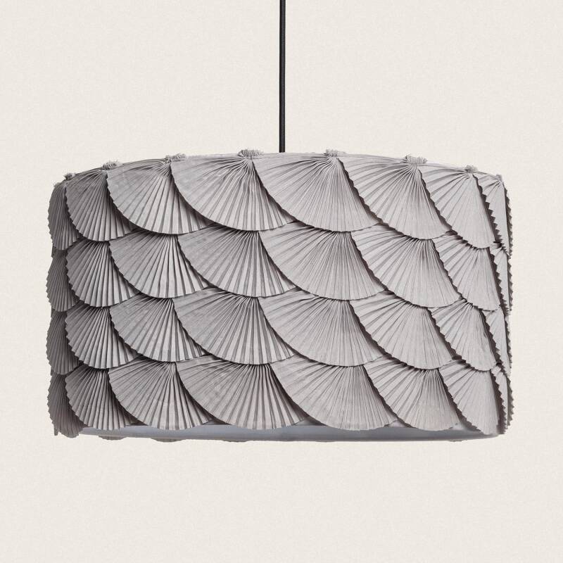 Hanglamp Mestrano in grijs