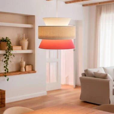 KALDIVO hanglamp in framboos rood