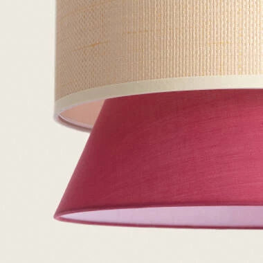 KALDIVO hanglamp in framboos rood
