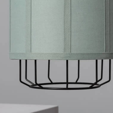 Hanglamp Bricano in blauwgroen, detail 5