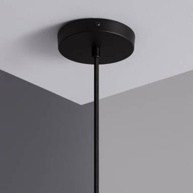 Hanglamp Bricano in baksteenrood, detail 5