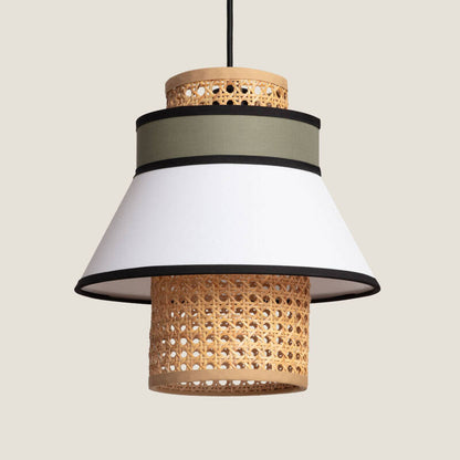 PLANDARO hanglamp in olijfgroen