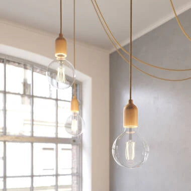 ISKRIVO hanglamp in natuurlijk, afbeelding 2