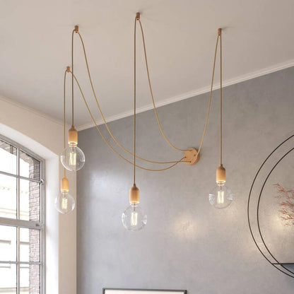 ISKRIVO hanglamp in natuurlijk